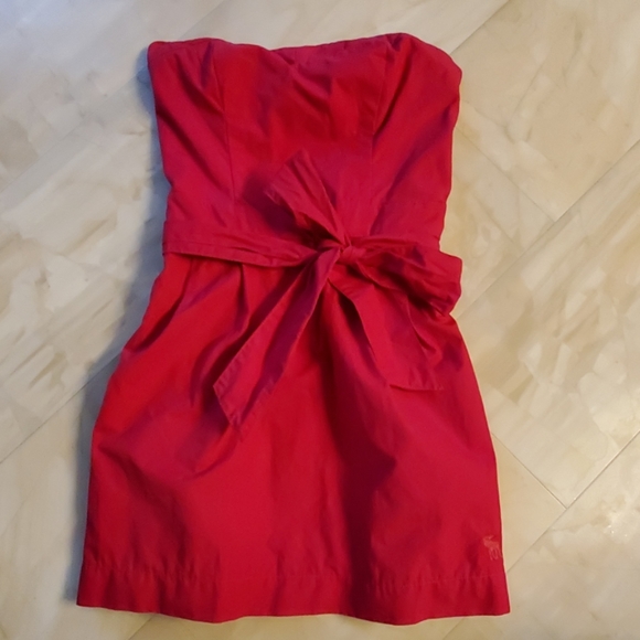 Women's Strapless Dress - Picture 1 of 6